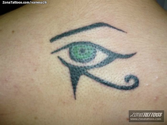 Tattoo photo Eye of Horus, Egyptian, Eyes