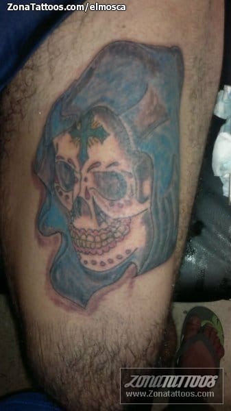 Tattoo photo Sugar Skull, Skulls