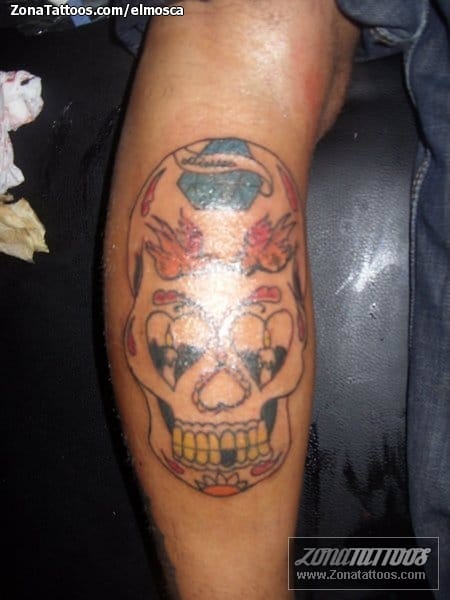 Foto de tatuaje Calaveras, Sugar Skull