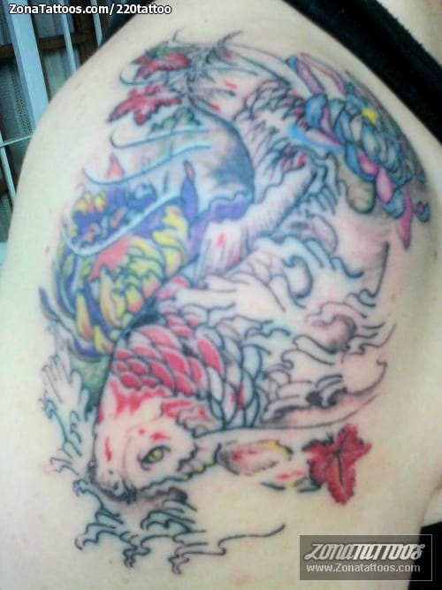 Tattoo photo Animals, Koi, Fish