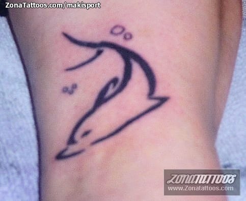 Tattoo photo Dolphins, Animals