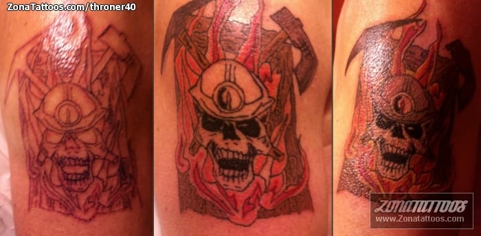 Tattoo photo Skulls, Llamas