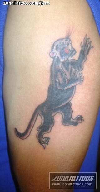 Tattoo photo Cougar, Animals