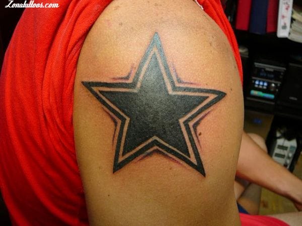 Concentric stars tattoo | Star tattoos, Star tattoos for men, Star tattoo  designs