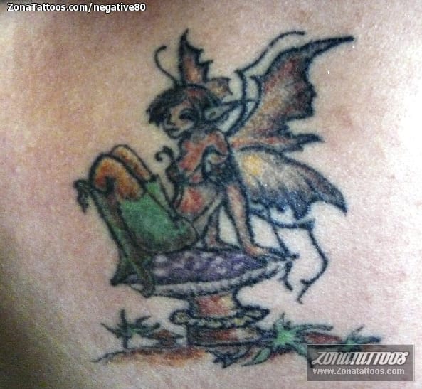 Tattoo photo Fairies, Fantasy