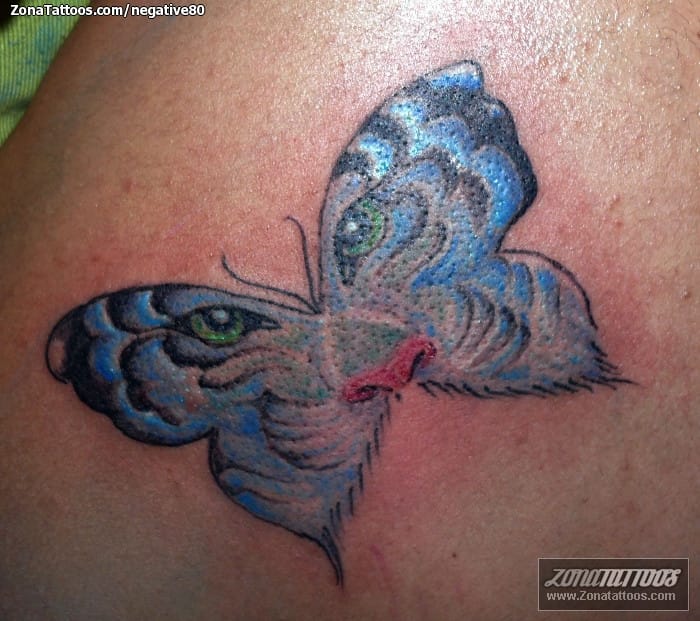 Foto de tatuaje Mariposas, Insectos