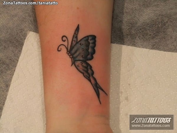 Foto de tatuaje Mariposas, Insectos