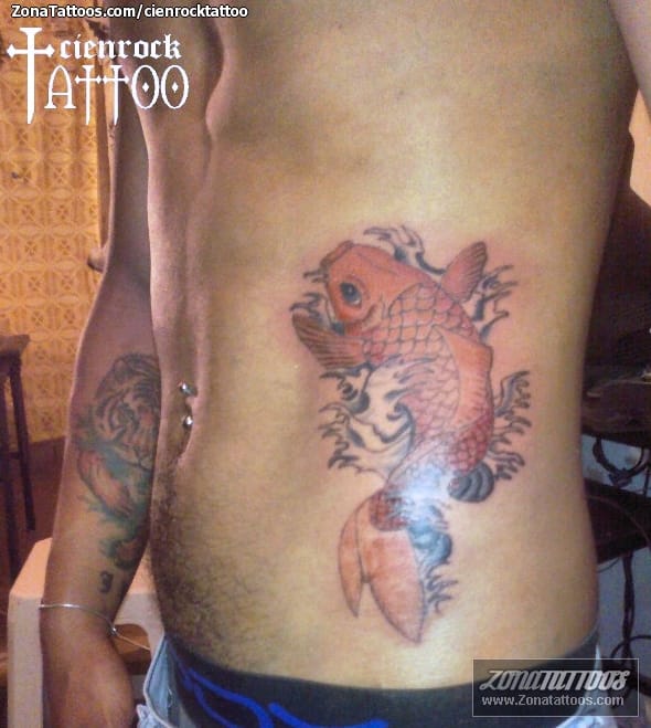 Tattoo photo Koi, Fish, Animals