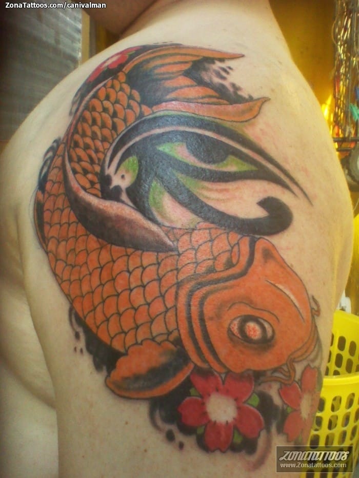 Tattoo photo Fish, Koi, Animals