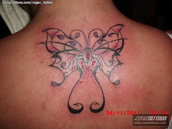 Foto de tatuaje Mariposas, Insectos