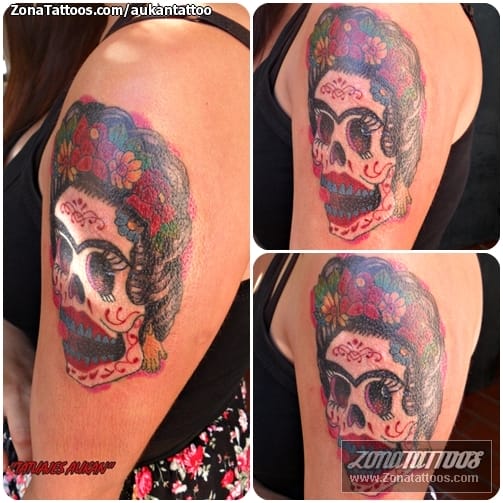 Foto de tatuaje Sugar Skull