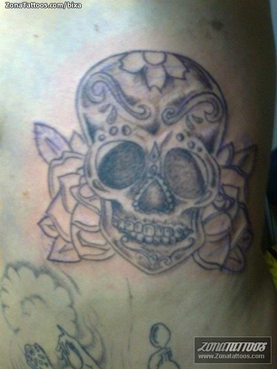 Foto de tatuaje Calaveras, Sugar Skull