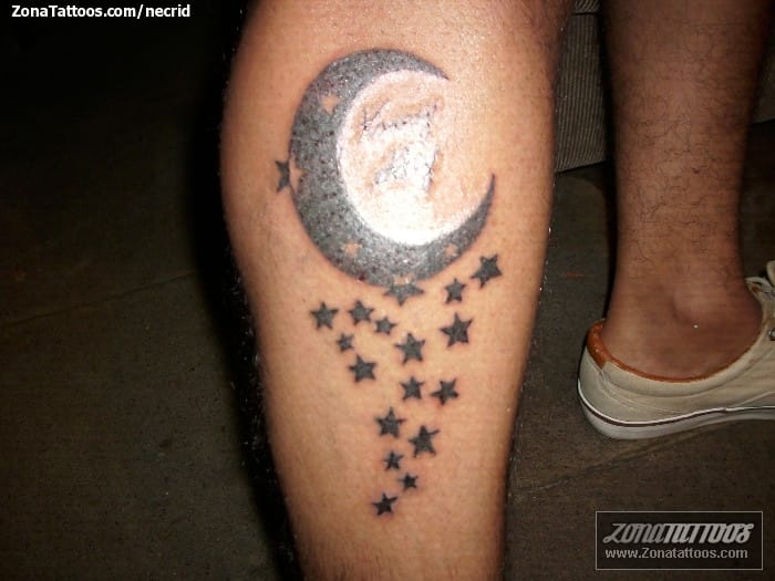 Buy Moon Sun Stars Temporary Tattoo Online in India  Etsy