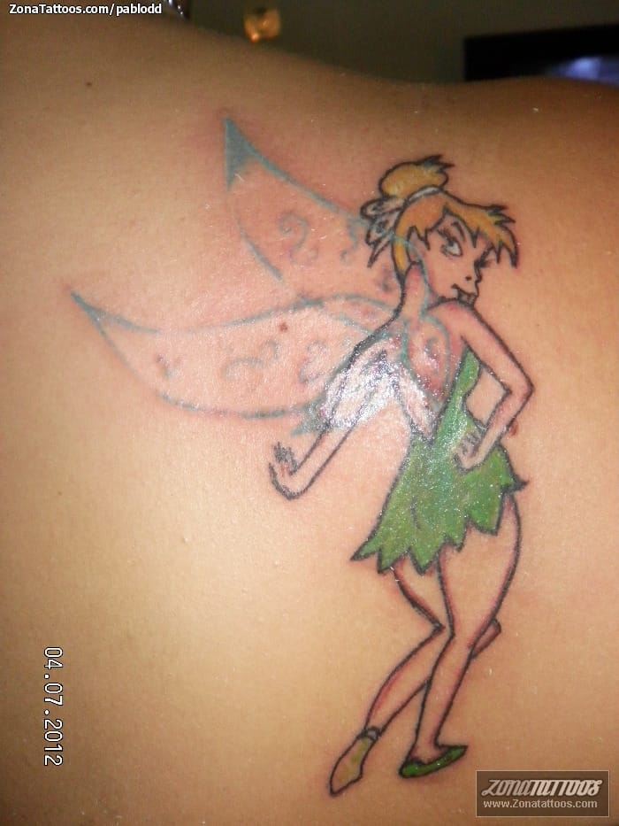 Tattoo photo Disney, Tinkerbell, Fairies