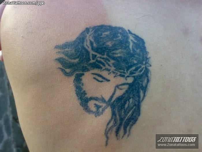 Tattoo photo Christ, Religious