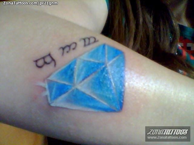 Tattoo photo Diamods, Elvish