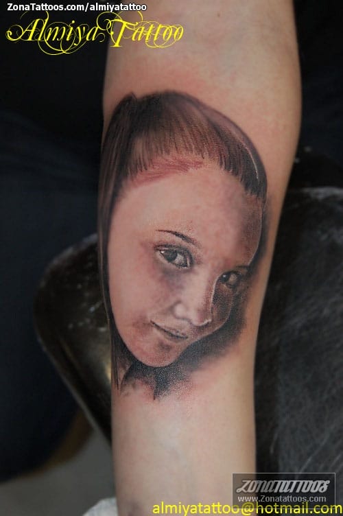 Foto de tatuaje Retratos, Rostros, Personas