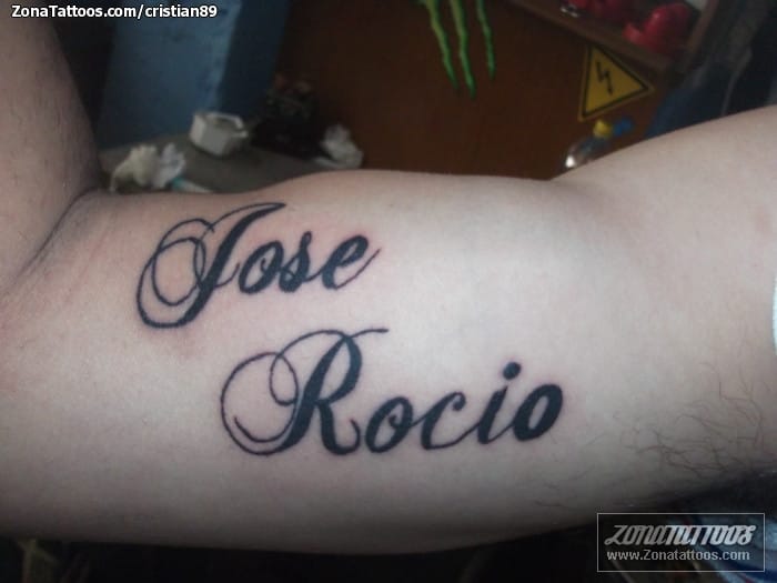 Tattoo photo Names, Letters, José