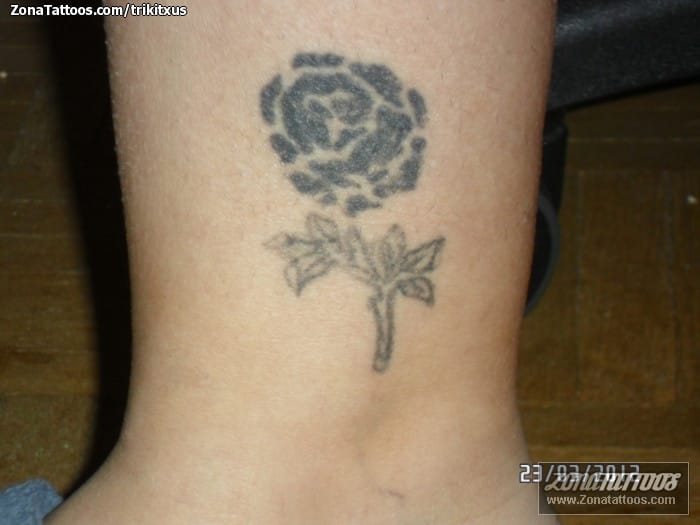 Foto de tatuaje Rosas