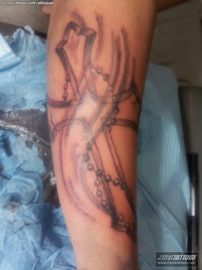 Tattoo photo Crosses, Religious