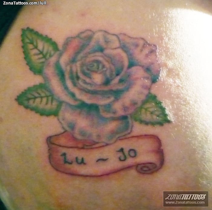 Tattoo photo Roses, Flowers