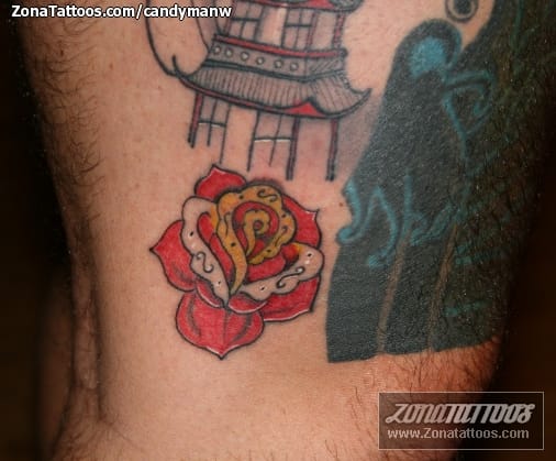 Foto de tatuaje Flores, Rosas