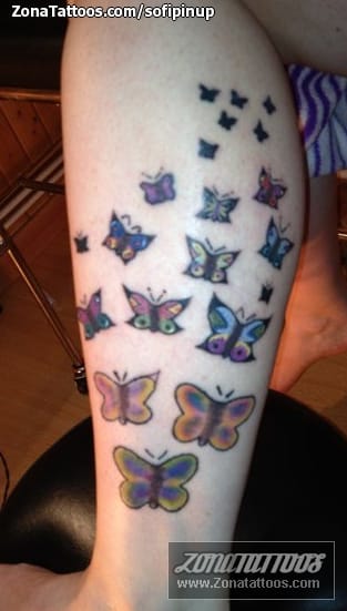 Foto de tatuaje Insectos, Mariposas