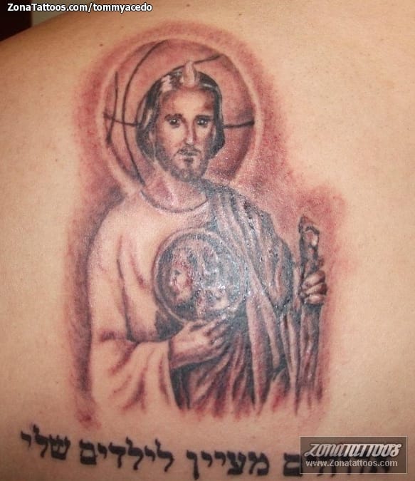 Foto de tatuaje Santos, Religiosos