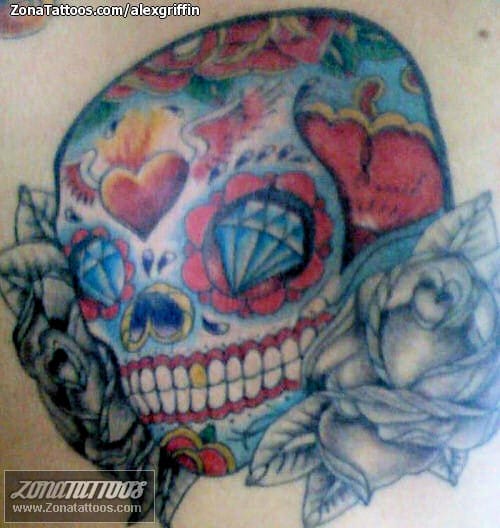 Foto de tatuaje Calaveras, Sugar Skull