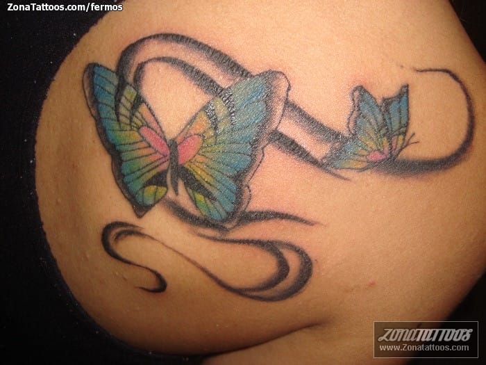 Foto de tatuaje Insectos, Mariposas