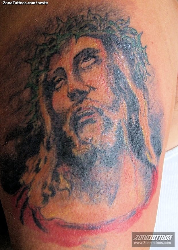 Foto de tatuaje Cristos, Religiosos