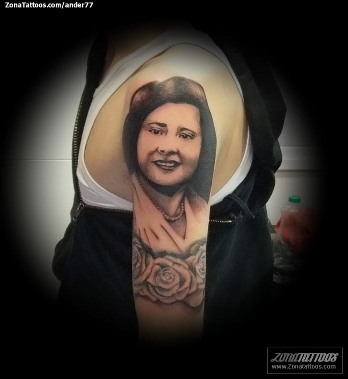 Foto de tatuaje Retratos, Personas