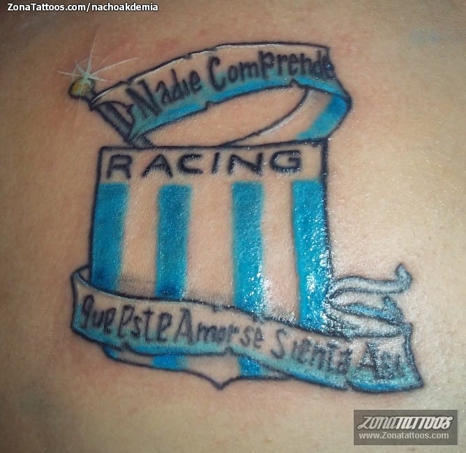 Foto de tatuaje Deportes, Escudos, Fútbol