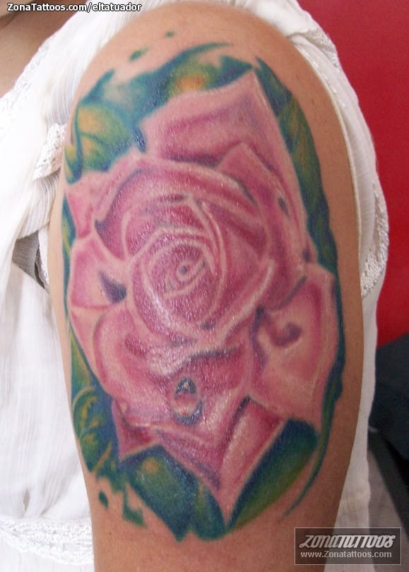 Foto de tatuaje Rosas, Flores