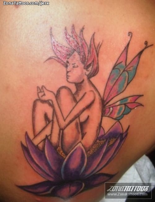 Tattoo photo Fairies, Fantasy, Flowers