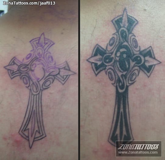 Tattoo photo Crosses, Religious