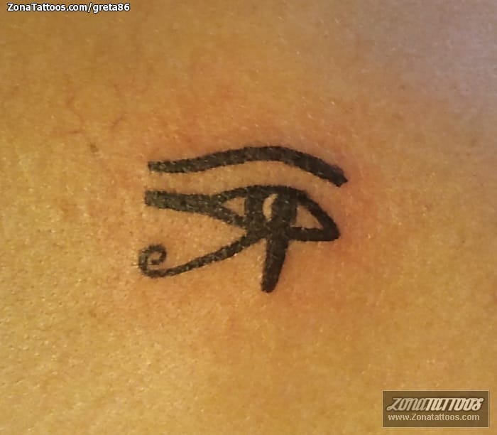 Tattoo photo Eye of Horus, Egyptian