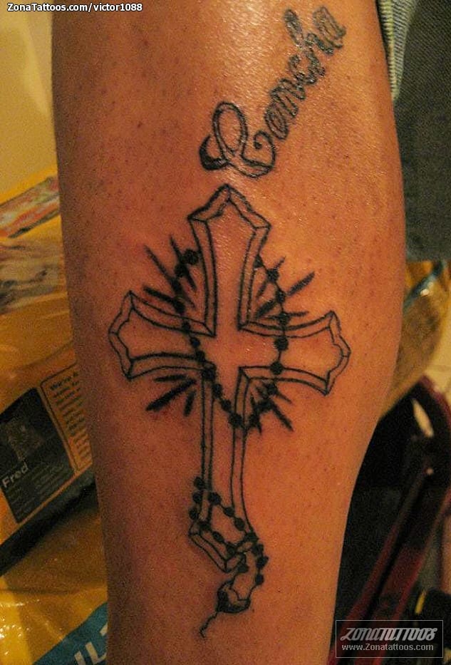 Tattoo photo Crosses, Religious