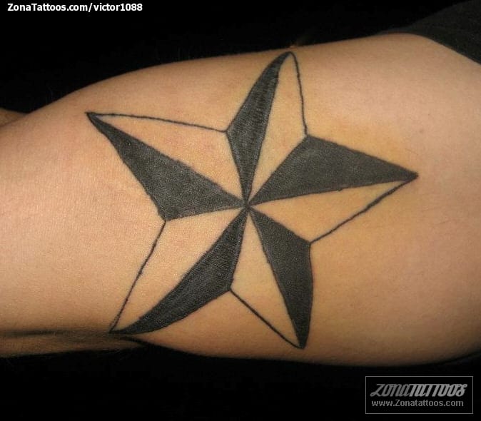 Foto de tatuaje Estrellas