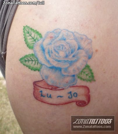 Tattoo photo Roses, Flowers