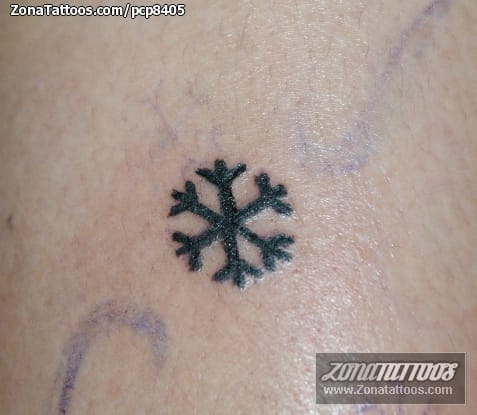 Tattoo photo Snowflakes