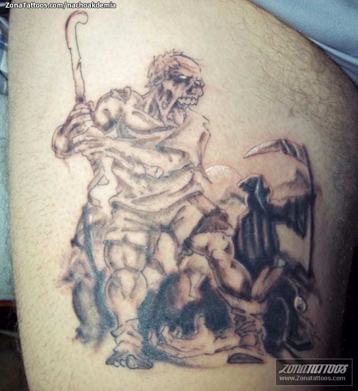 Foto de tatuaje Zombis, Deportes