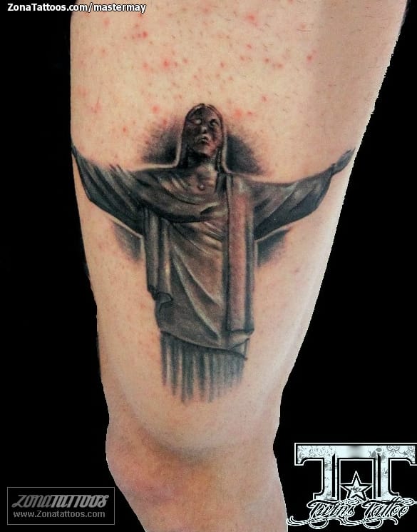 Foto de tatuaje Cristos, Monumentos, Religiosos
