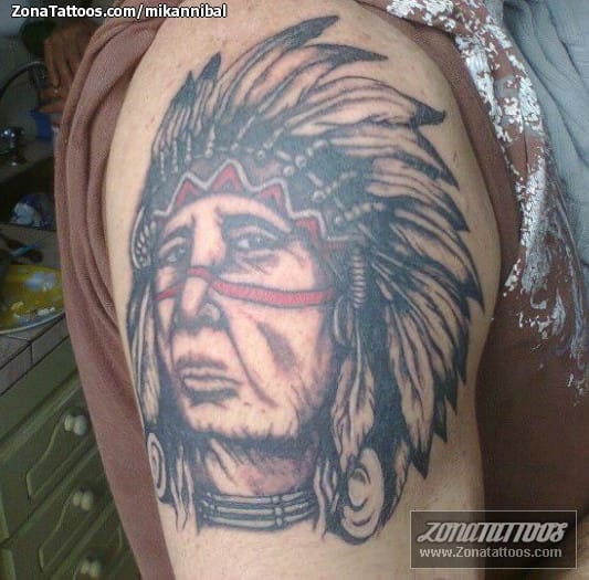 Foto de tatuaje Indios