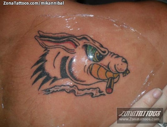 Foto de tatuaje Animales, Conejos