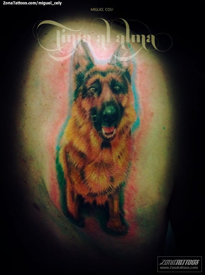 Tattoo photo Animals, Dogs