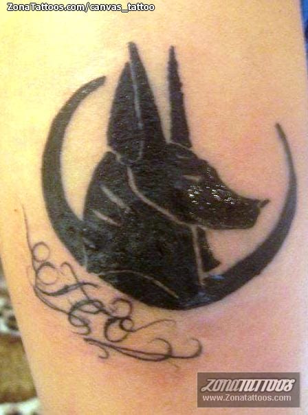 Foto de tatuaje Egipcios, Anubis