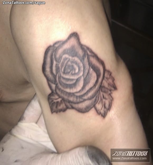 Tattoo photo Roses, Flowers