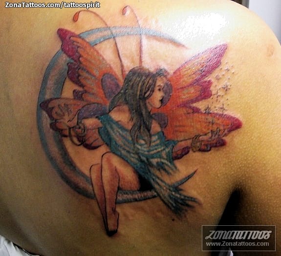 Foto de tatuaje Hadas, Fantasía