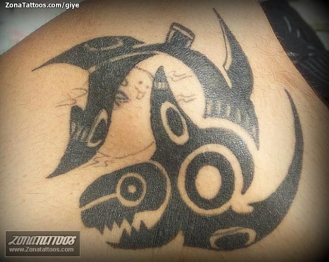 Foto de tatuaje Animales, Tiburones, Maoríes